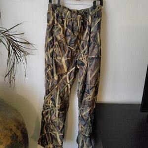 Columbia Men's Hunting Pants XL Delta Hunter Marsh Waterfowl Camo Waterproof